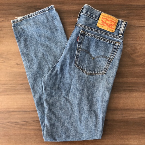 Levi's Denim - Levi's 516 Vintage Red Tag Straight Leg Jeans